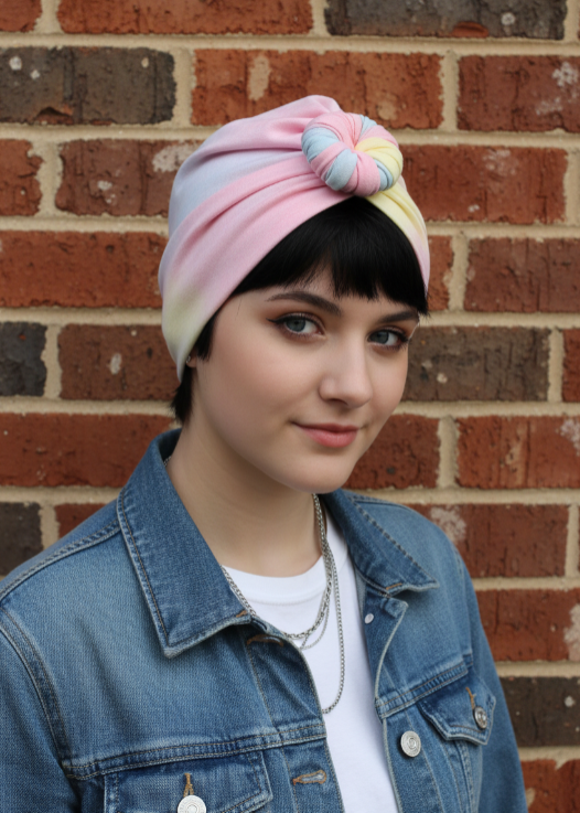Tie-dye Turban