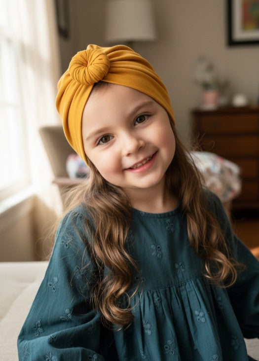 Mustard Yellow Turban